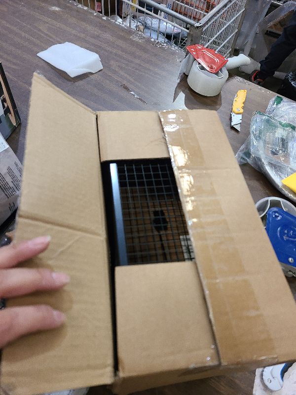 Photo 1 of 2 Packs Humane Rat Trap Outdoor Mouse Traps Indoor Use, Rodent Chipmunk Traps for Small Live Animal Catch and Release - Black