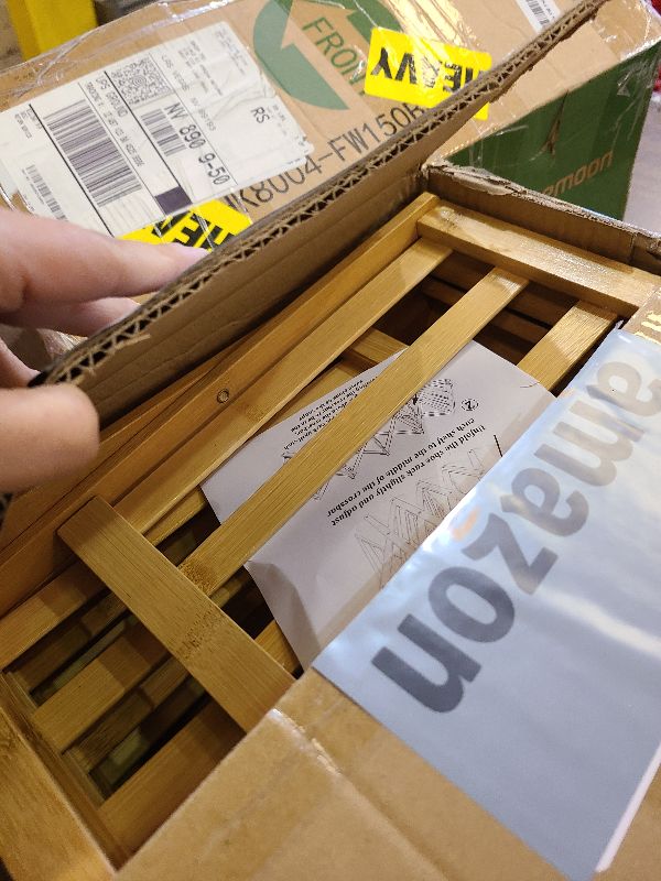 Photo 1 of 2 to 5 Tier Shoe Rack, Multi Tier Foldable Bamboo Shoe Organizer Rack Multifunctional Storage Free Standing Shoe Shelf. (5 Tier ( 20 feet wide ))