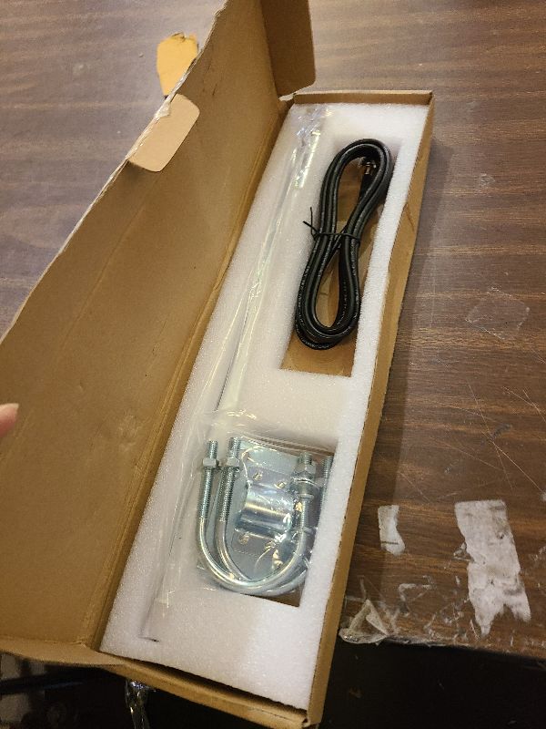 Photo 1 of 1090MHz 978MHz Dual Band ADS-B Antenna Flightaware Outdoor 5dBi Fiberglass Antenna with 10ft Extension SMA Cable, Increase Catching Distance and Number, Eifagur