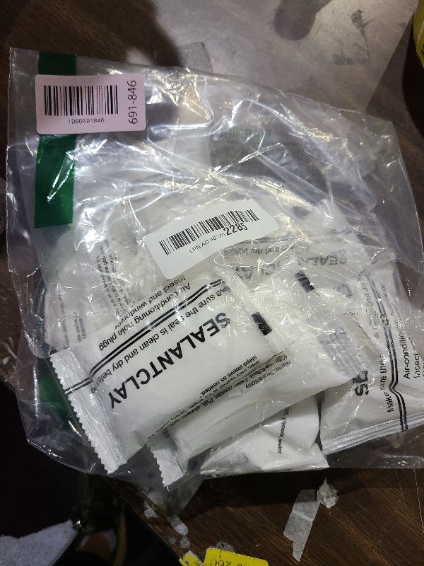 Photo 1 of 10Count Waterproof Sealant Mastic, Quick Mending Mud, Multipurpose Waterproof Sealant Clay for Drain Connection, Wall Hole, Air Conditioning Hole Water Proof Seal Putty (10 PCS)