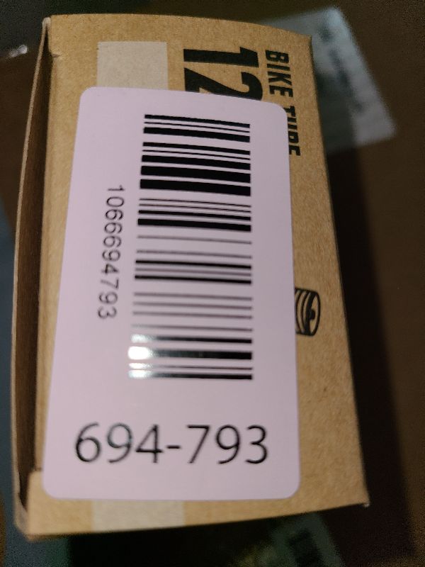 Photo 1 of Standard Bicycle Inner Tube, 12.5" -1.75-2.25", Schrader Valve