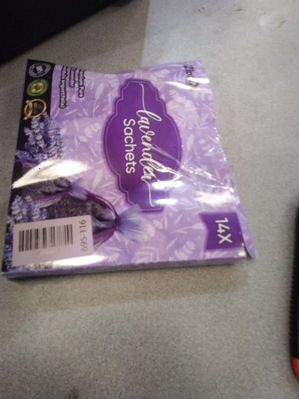 Photo 1 of 14 Pack Organic Lavender Sachet Bags for Drawers and Closets - Natural Fresh Dried Lavender French Potpourri Bags for Clothes Storage - Scented Sachets for Drawers, Wardrobes, Cars & Home