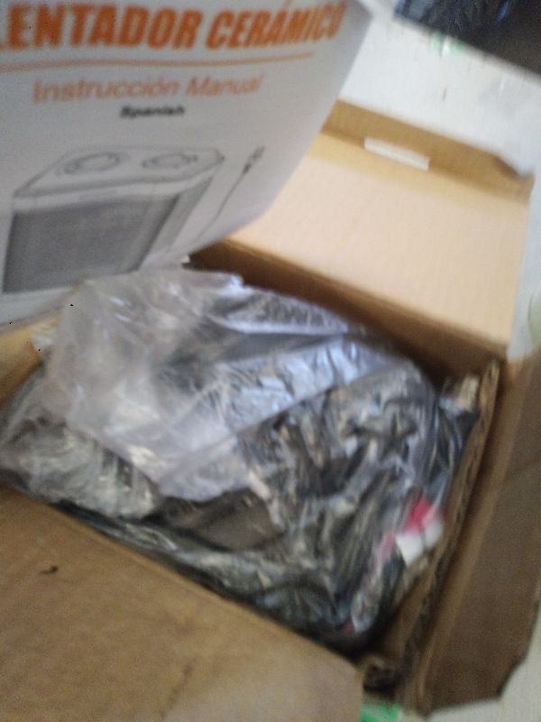 Photo 1 of 1500W Small Space Heater for Indoor Use, PTC Ceramic Space Heater with Thermostat, 3 Modes, Safety Quiet Heating, Multiple Protection, Portable Heater for Office Room Desk Use