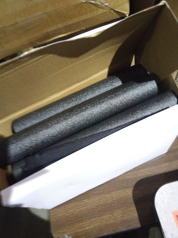 Photo 1 of 2 Pack Under Door Draft Stopper - Bottom Door Gap Filler & Seal - Fits 30” to 36” Door, Block Cold Air, Noise, Sound, Wind, Bugs, Easy to Install, Double Side Block, No Adhesive, Black