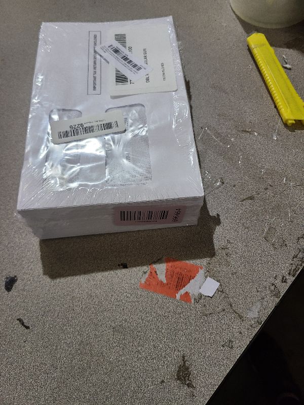 Photo 1 of 100 1099 Envelopes Designed For 1099 Misc, INT, 1099-R, And 1095-C, Laser Forms from Quickbooks or Similar Tax Software -Double-Window Security Envelope, Gummed Flap, 5 5/8 Inch x 9 Inch Pack of 100