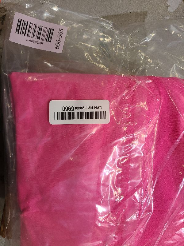 Photo 1 of & Company Super Comfy Stretch with Full Elastic Waist Pull On Hot Pink Millennium Twill Pant KP44972 Neon Pink M