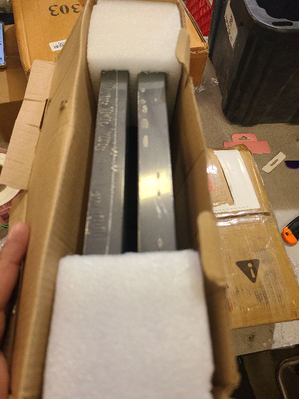 Photo 1 of 12 Inch Square LED Flush Mount Ceiling Light, 30W, 3000LM Square Light Fixture 3000K/4000K/6000K CCT Selectable, LED Flat Panel Ceiling Light Fixture for Bedroom,Kitchen,Living Room (2PK-Black)