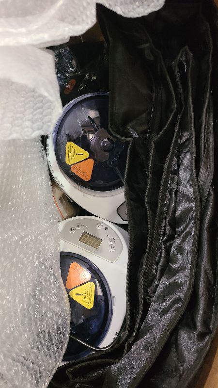 Photo 1 of 2 Person Infrared Sauna Box for Home, Portable Steam Sauna Room with 660nm+850nm Red Light Therapy Lamp, 5-Layer Waterproof, 2 Steamers, 2 Folding Chair, 2 People Red Light Sauna