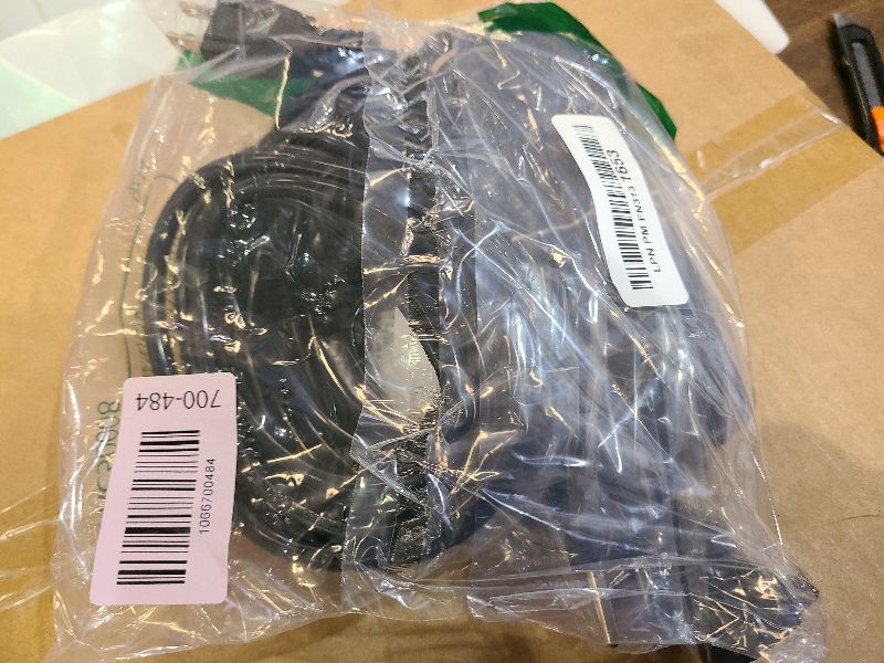 View 2 of 16/3 Black 15 FT (2Pack) Extension Cord, Indoor Extension Cord for Laptops, Coffee Makers, Office Home Appliances, 3 Prong Resistant Cable Flexible, 13A 125V 1625W ETL Listed