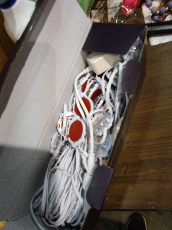 Photo 1 of 100FT Permanent Outdoor Lights for House, 2025 RGB LED Waterproof Christmas Lights Outdoor with Smart APP Remote Control, Outside Eaves Lighting House Decor for Holiday, Halloween, Roof, Party, Daily