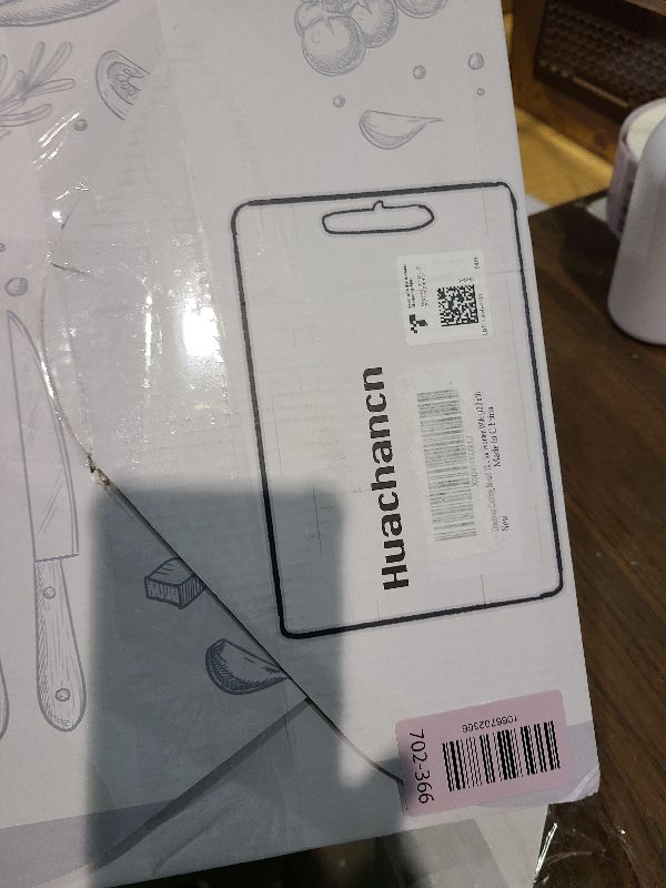 Photo 1 of 100% Titanium Cutting Board for Kitchen - Dishwasher Safe Chopping Boards with Handle, Reversible Charcuterie Board for Home Counter Outdoor Camping Housewarming Gifts for Women (13 x 9.1)