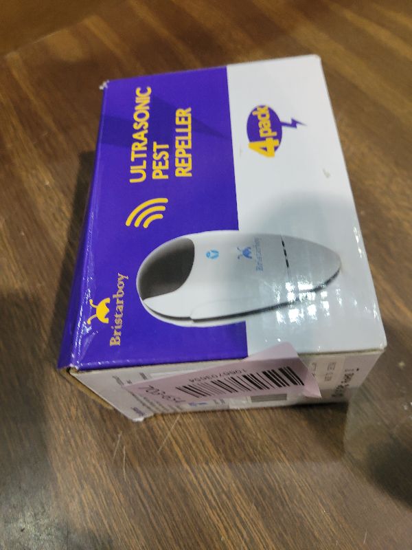 Photo 1 of 2026 Upgraded Ultrasonic Repeller & Insect Indoor Repeller, Ultrasonic Plug in Repellent for Roach, Rodent, Mouse, Bugs, Mosquito, Mice, Spider, Ant, Electronic Pest Deterrent, 4 Packs