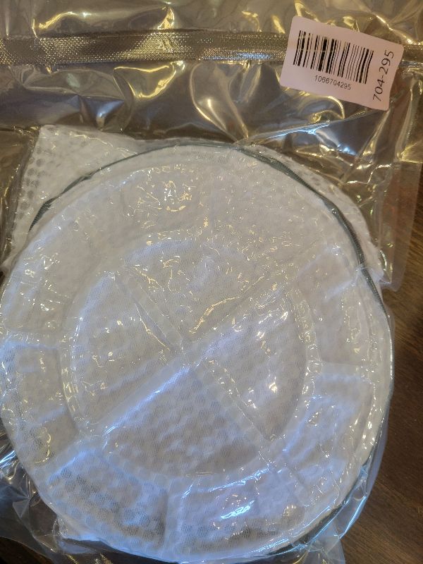 Photo 1 of 2 Pack 2 Size Large Shoe Washing Machine Bag, Durable Honeycomb Mesh Laundry Bag with Zipper for Sneakers, Running Shoes, Sock, Bras, Delicates and Toys