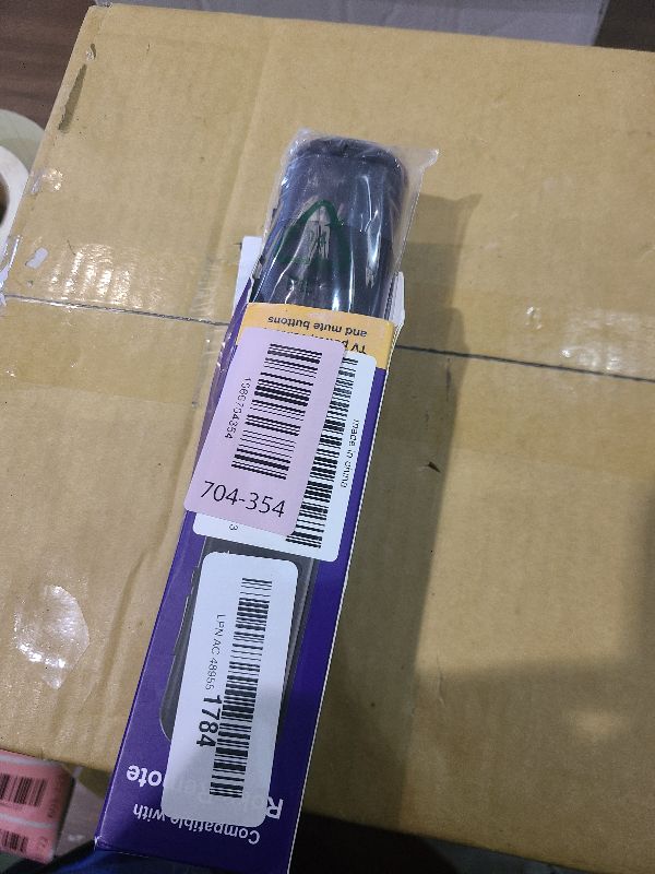 Photo 1 of (Pack of 2) Replaced Remote Control Only for Roku TV Compatible with TCL Roku/for Hisense Roku/for Insignia Roku/for Onn Roku TV/for Philips Roku Smart TVs (Not for Roku Stick and Box)