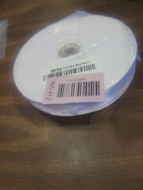 Photo 1 of 1" Wide x 100 Yards Single Face Polyester Satin Ribbon, Satin Ribbon for Crafts, Gift, Hair Bows, Wedding Party Decoration, Bow Making & Other Projects (White)