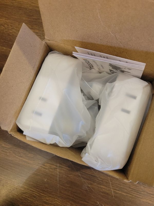 Photo 1 of 2 Pack European Plug Adapter USB C, TESSAN US to Europe Adapter 4 Outlets 3 USB Charger, Type C International Power Adaptor to Italy Spain France Portugal Iceland Germany, Europe Travel Essentials