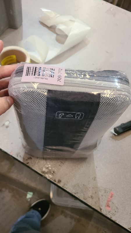 Photo 1 of 10 Set Compression Packing Cubes for Travel Essentials,Compressible Expandable Packing Cubes for Suitcase,OlarHike Luggage Organizer Bags for Travel,Handy Helper for Organizing Clothes(Black)