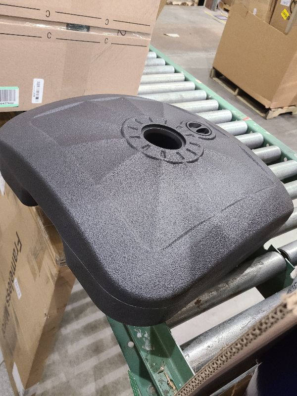 Photo 1 of 102" Solar Lamp Post Lights with Pole & Water Box Base, Outdoor IP65 Waterproof 3800LM 420 LEDs Solar Street Lights, Metal Flood Motion Sensor Lights for Yard, Garden, Patio, Lawn, Parking Lot