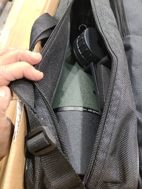 View 2 of 25-75x80 Spotting Scope with Upgraded Tripod Carrying Bag and Phone Adapter Spotter Scope for Target Shooting for Bird Watching Wildlife Viewing Green