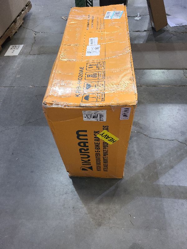 Photo 1 of 2 Bike Rack ch Mount, 200 lbs Electric Bicycle Carrier Rack Platform Style for Cars Trucks SUVs Minivans, fits MTB Gravel Road Bike with Up to 5-inch Fat Tire Carrier Rack - 2" Hitch Receiver