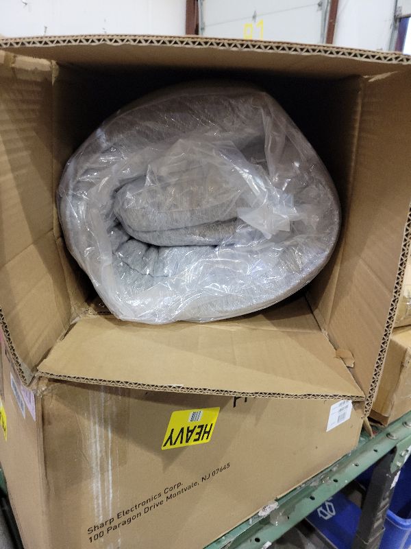 Photo 1 of **MSRP 75.99** 3 Inch Memory Foam Mattress Topper Full, Memory Foam Pad with Removable & Washable Cover, Bed Topper for Back Pain, Non-Slip Ventilated Design, Full Size