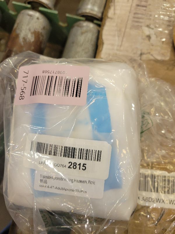 Photo 1 of 100Pcs Disposable Aprons for Adults, Plastic Aprons for Cooking, Waterproof Apron for Adults Painting Housework Picnic Party Etc