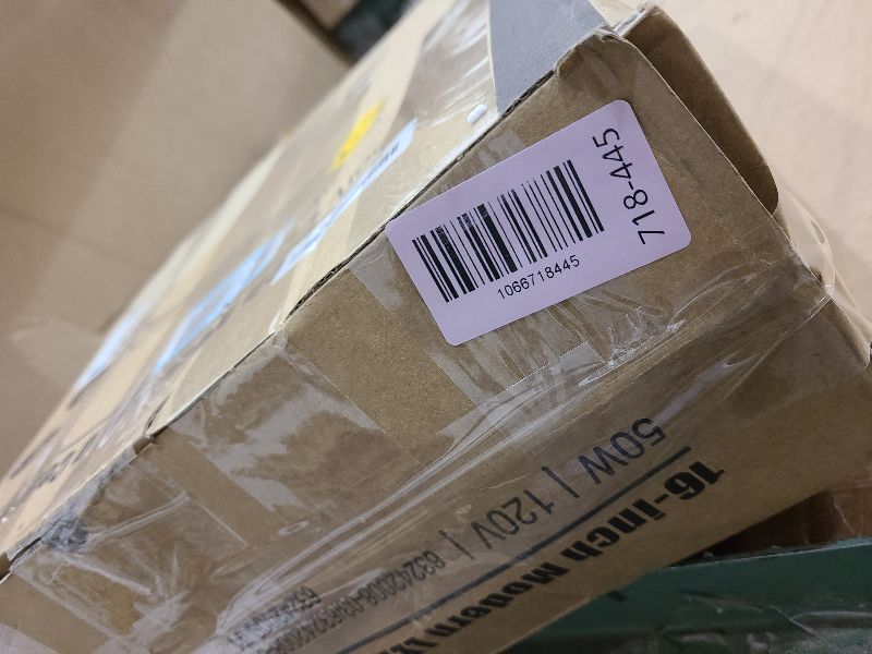 Photo 1 of 16Inch LED Ceiling Light Fixtures, Flush Mount Light Fixtures 50W, 5CCT Adjustable 2700K 3000K 4000K 5000K 6500K, Close to Ceiling Light for Kitchen Bathroom Kitchen Bedroom Brushed Nickel 2 Packs