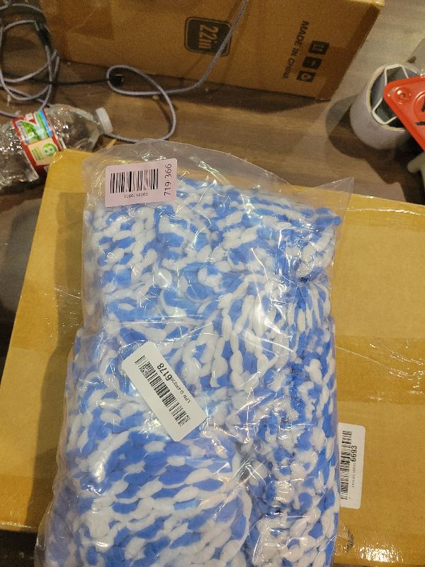 Photo 1 of 2-Tank Spin Mop Replacement Head, 3 Pack Mop Head Replacement, Microfiber, Machine Washable, Easy to Replace and Deep Cleaning