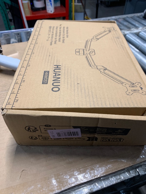 View 2 of ***MISSING PARTS***
HUANUO Gaming Dual Monitor Wall Mount for 17-32 Inch Computer Screen Mount (4.4-17.6lbs Per Arm) - VESA 75x75/100x100 Height Adjustable Stand for Dual Monitors - Home Office Desk Setup