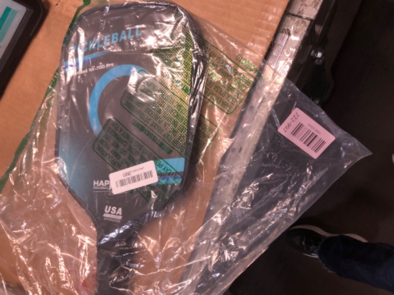 Photo 1 of ***Stock photo for reference *+*Pickle Genius Quiet Pickleball Paddle – USAPA Approved Carbon Fiber with Grit – 8oz Pickleball Racket for Adults – Honeycomb Core Vibration Dampening for Spin, Control & Tennis Elbow Relief