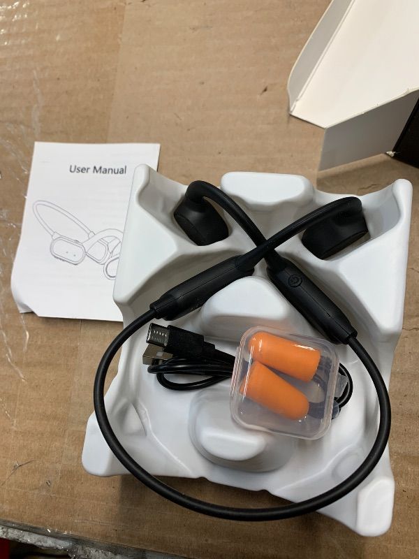 Photo 1 of ***MISSING PARTS***
Cevinily 2025 Bone Conduction Headphones,Open Ear Wireless Bluetooth 5.4 Earphones with Mic,Premium Sound Quality 12Hrs Playtime Sports Headphones?IPX5 Sweat Resistant for Running, Walking?Cycing