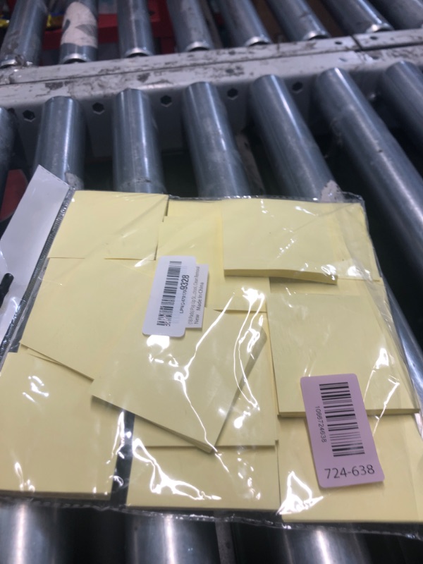 Photo 1 of (18 Pads) Pop Up Sticky Notes 3x3 Refills, Yellow Strong Adhesive Post, Suitable for Home, Office, School, Clean Removal