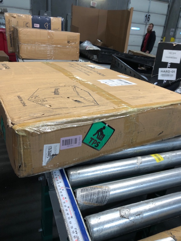 Photo 1 of ***LOOSE PARTS***Amazon Basics Smart Box Spring Bed Base, 5-Inch Height Mattress Foundation, Tool-Free Easy Assembly, Queen, 79"L x 59.5"W x 5"H, White