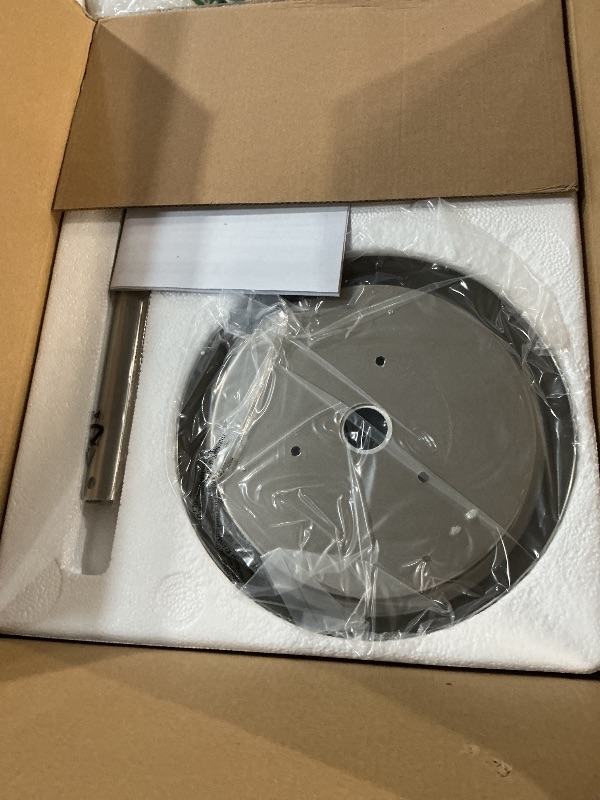 Photo 1 of Glowivia 52 Inch Ceiling Fans with Lights and Remote&APP Control, Brushed Nickel Smart Ceiling Fan with 3000-6000K Dimmable, 6 Speeds Reversible, Indoor/Outdoor Ceiling Fan for Bedroom Living Room