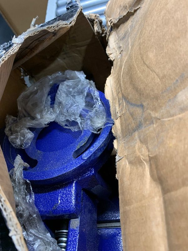 Photo 1 of (SEE NOTES) Wilton General Purpose Bench Vise, 6" Jaw Width, 5" Max Jaw Opening, 3" Throat (11106)