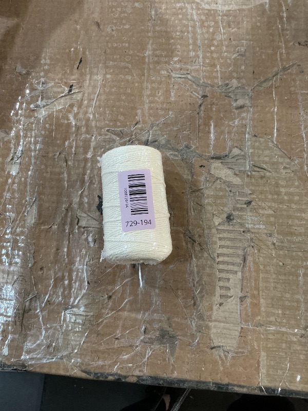 Photo 1 of ***FACTORY SEALED***
PerkHomy Cotton Butchers Twine String 500 Feet 2mm Twine for Cooking Food Safe Crafts Bakers Kitchen Butcher Meat Turkey Sausage Roasting Gift Wrapping Gardening Crocheting Knitting