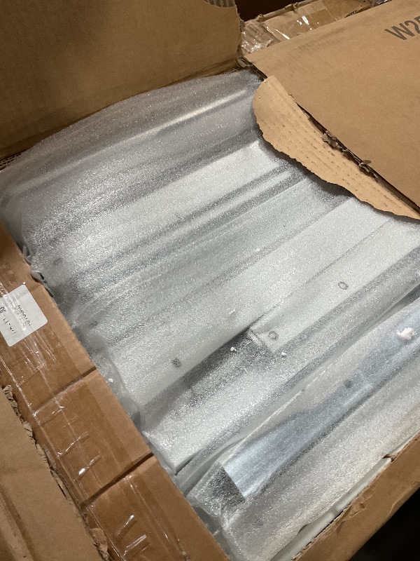 Photo 1 of ***FACTORY SEALED***
YOPTO 12x14FT Outdoor Storage Shed Metal Shed W/Floor Frame,Garden Tool House W/ 4 Air Vents,Lockable Double Doors & Sloped Roof,for Patio,Lawn,Backyard,Light Gray