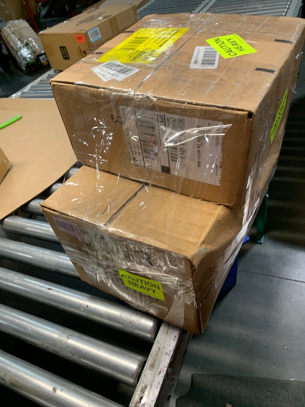 Photo 1 of ***PARTIAL SET (BOXES 2 AND 3 OF 3 WEIGHS AND DUMBBELL BARS ONLY)) - PRICE ADJUSTED***
US Weight 105 Pound Barbell Weight Set for Home Gym| Adjustable Weight Set with Two Dumbbell Bars and Full 6 Ft Bar