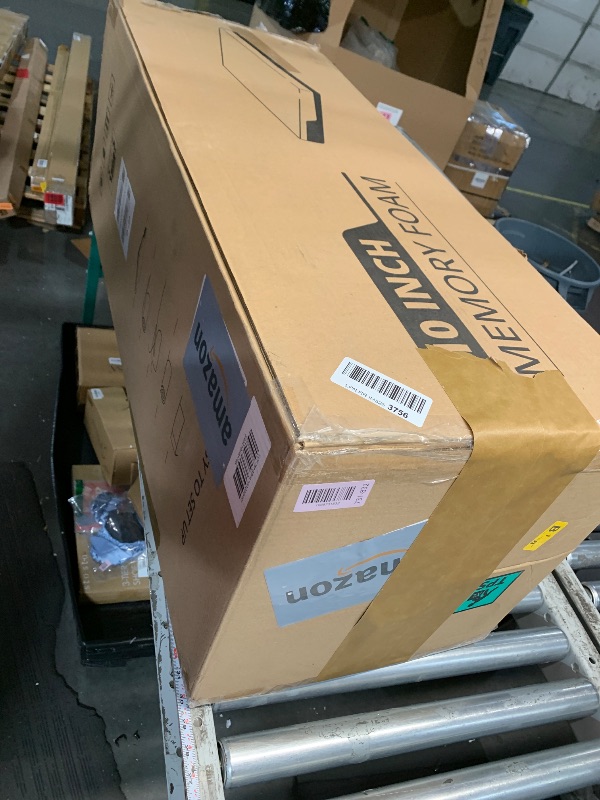 Photo 1 of ***FACTORY SEALED***
FATHOM Firm Queen Mattress 10 Inch Memory Foam Mattress Queen Size Bed in a Box for Back Pain Relief and Cool Sleep with Gel Foam and Removeable Fiberglass Free Cover, CertiPUR-US Certified