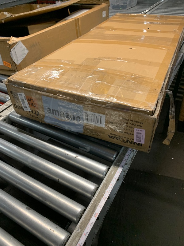 Photo 1 of ***MISSING HARDWARE***
INNOVA HEALTH AND FITNESS ITM4800 Advanced Heat and Massage Inversion Table,Black/ Blue / Gray