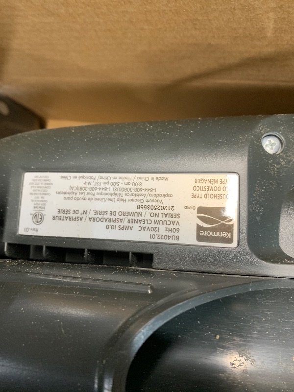 Photo 1 of ***HEAVILY USED***
Kenmore Intuition Bagged Upright Vacuum Lift-Up Carpet Cleaner 2-Motor Power Suction with HEPA Filter, 3-in-1 Combination Tool, HandiMate for Floor, Pet Hair, 14pounds, Green