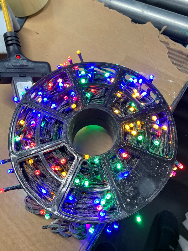Photo 1 of ***MISSING REMOTE***
***HEAVILY USED AND DIRTY***
JMEXSUSS 500 LED Color Changing Christmas Lights, 173ft Warm White & Multicolor String Lights with Remote Outdoor Waterproof Christmas Tree Lights Plug in for Party Christmas Indoor Decor