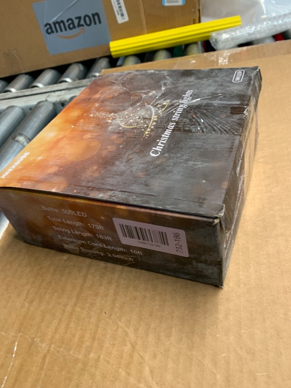 Photo 1 of ***MISSING REMOTE***
***HEAVILY USED AND DIRTY***
JMEXSUSS 500 LED Color Changing Christmas Lights, 173ft Warm White & Multicolor String Lights with Remote Outdoor Waterproof Christmas Tree Lights Plug in for Party Christmas Indoor Decor