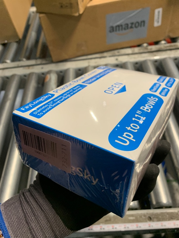 Photo 1 of ***FACTORY SEALED*** 
FayLongSky 100 Boxed Bowl Covers Bread Proofing Plastic Wrap for Food Shower Caps for Sourdough Bread Baking Rising Elastic Reusable BPA Free Food Grade (Diameter 12")