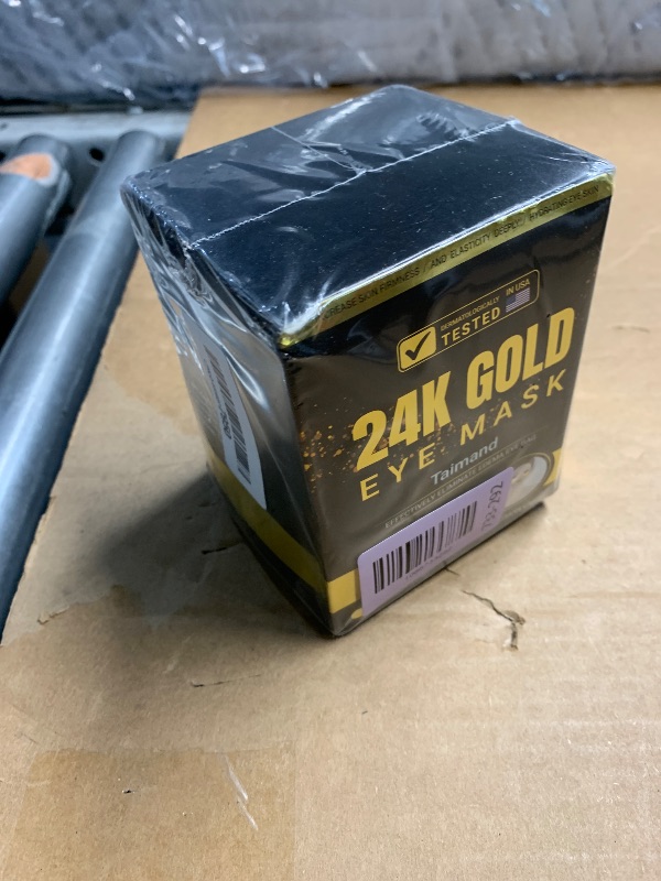 Photo 1 of ***FACTORY SEALED*** 
Taimand Under Eye Patches (30 Pairs), 24K Gold Under Eye Mask for Puffy Eyes, Dark Circles,Bags and Wrinkles with Collagen,Relieves Pressure and Reduces Wrinkles,Revitalises and Refreshes Your Skin