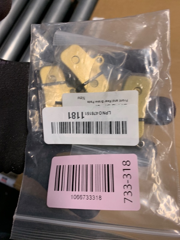 Photo 1 of ***3 PACKS***
***STOCK PHOTO FOR REFERENCE ONLY*** 
SHIQINHA Brake Pads Front and Rear Compatible with Surron Light Bee X and S Talaria Sting MX3 MX4 XXX Segway X260 X160 Electric Dirt Bike Sur-Ron LBX LBS Dirt E-Bike Parts - 6 Packs