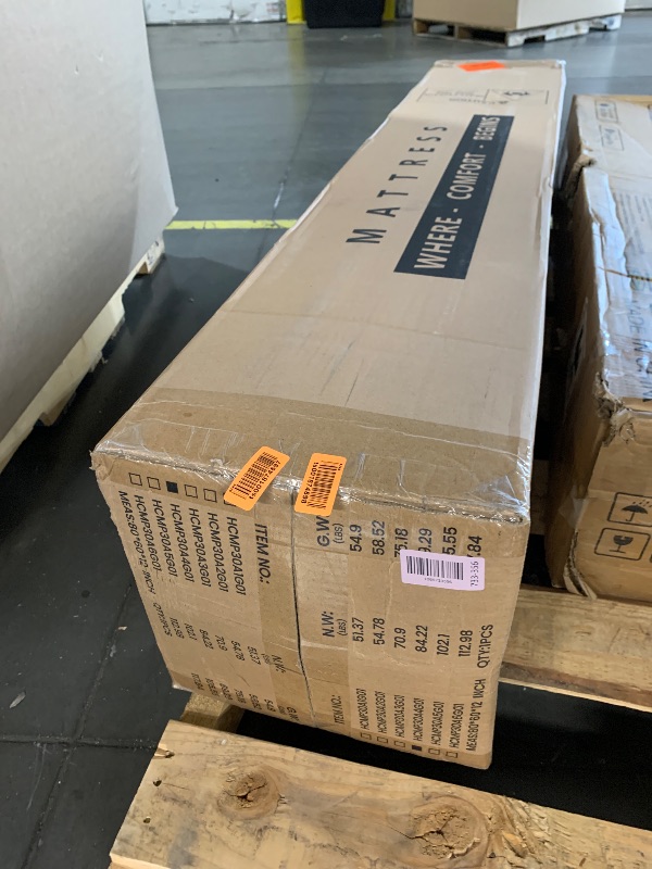 Photo 1 of ***FACTORY SEALED*** 
***TRUCK/TRAILER PICKUP ONLY*** 
Coolvie 12 Inch Queen Mattress, Hybrid Queen Mattress in a Box, Pocket Springs with Soft Knitted Fabric Cover for a Cool Sleep & Pressure Relief, Medium Firm Feel with Motion Isolation