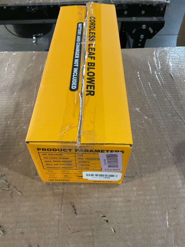 Photo 1 of ***MISSING PARTS***
HEINPRO Cordless Leaf Blower Compatible with DEWALT 20V Max Battery (Tool Only) 200MPH Small Electric Leaf Blowers w/ 3 Speeds Mode, Lightweight Mill Leaf Blowers Battery Powered for Patio