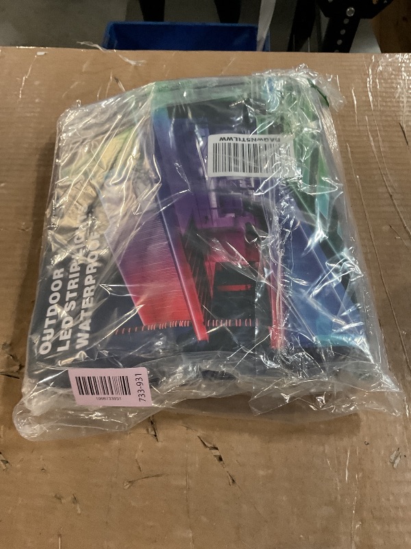 Photo 1 of ***MISSING PARTS***
vimeepro 100ft Outdoor LED Strip Lights Waterproof,IP68 Outside Led Light Strips Waterproof with APP/Remote Control,Music Sync RGB Exterior Led Rope Lights for Bedroom roof Garden Staircase Parties