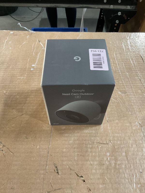 Photo 1 of ***FACTORY SEALED***
Google Nest Cam Outdoor (Wired, 2nd Gen) - Security Camera with 2K Video and Gemini, Night Vision, 2-Way Audio - Works with Google Home - 2025 Model - Hazel